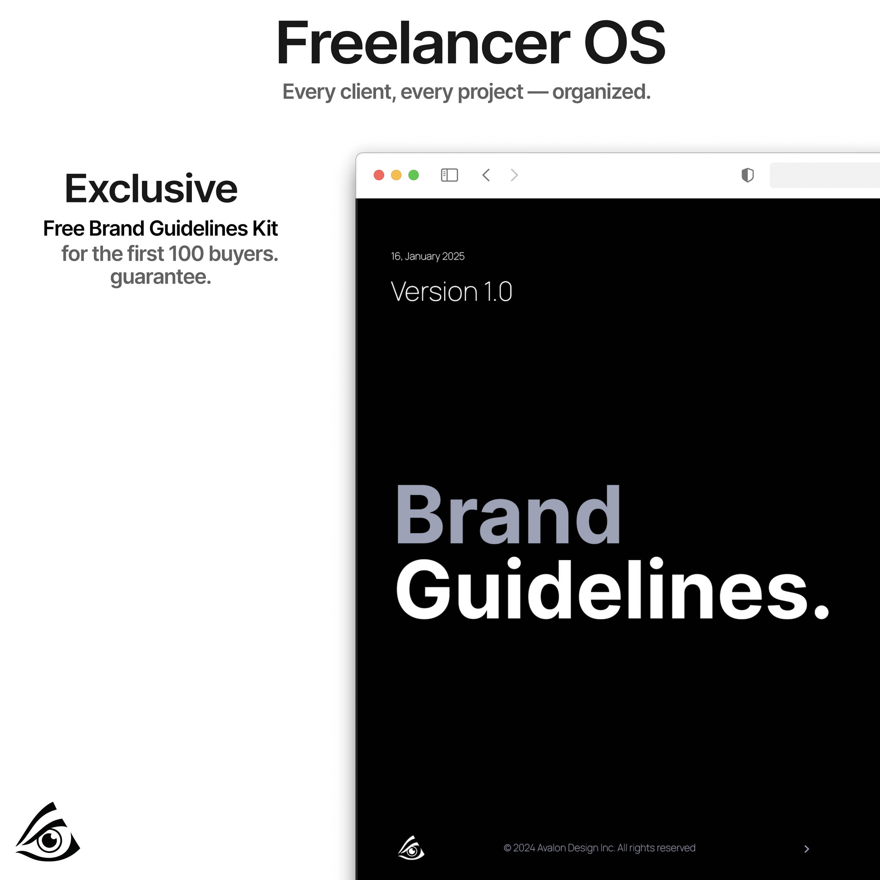 Freelancer OS (all-in-one template)