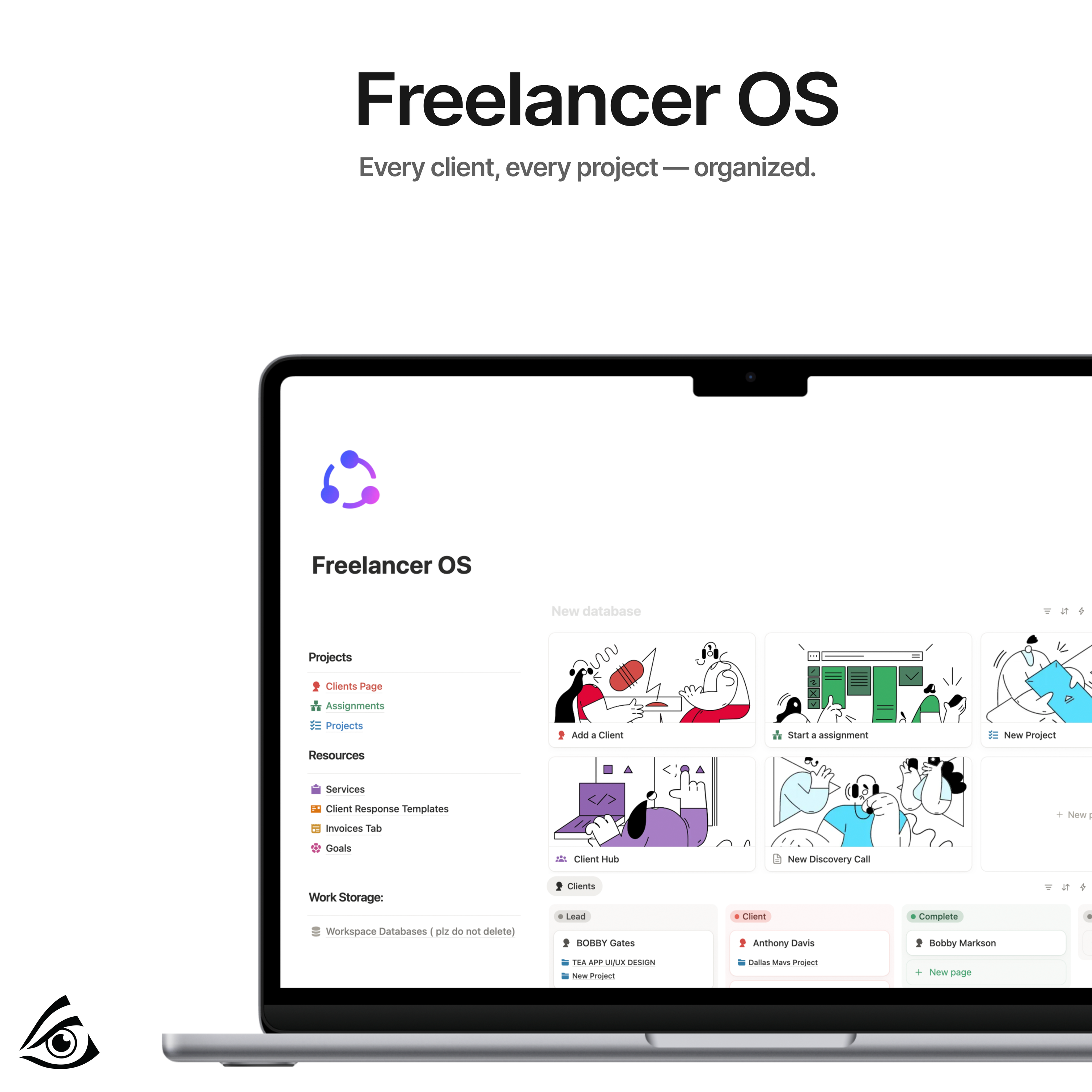 Freelancer OS (all-in-one template)