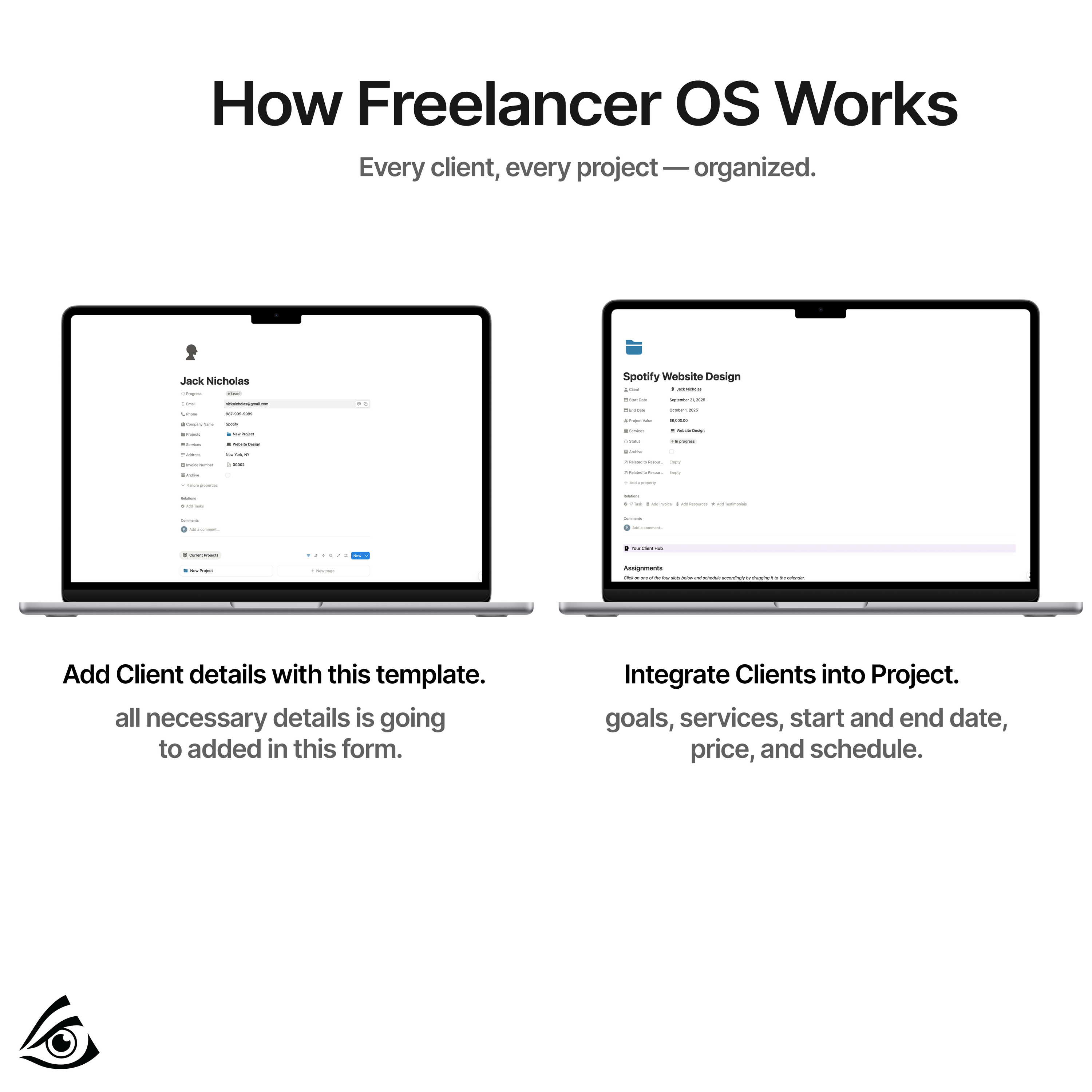 Freelancer OS (all-in-one template)