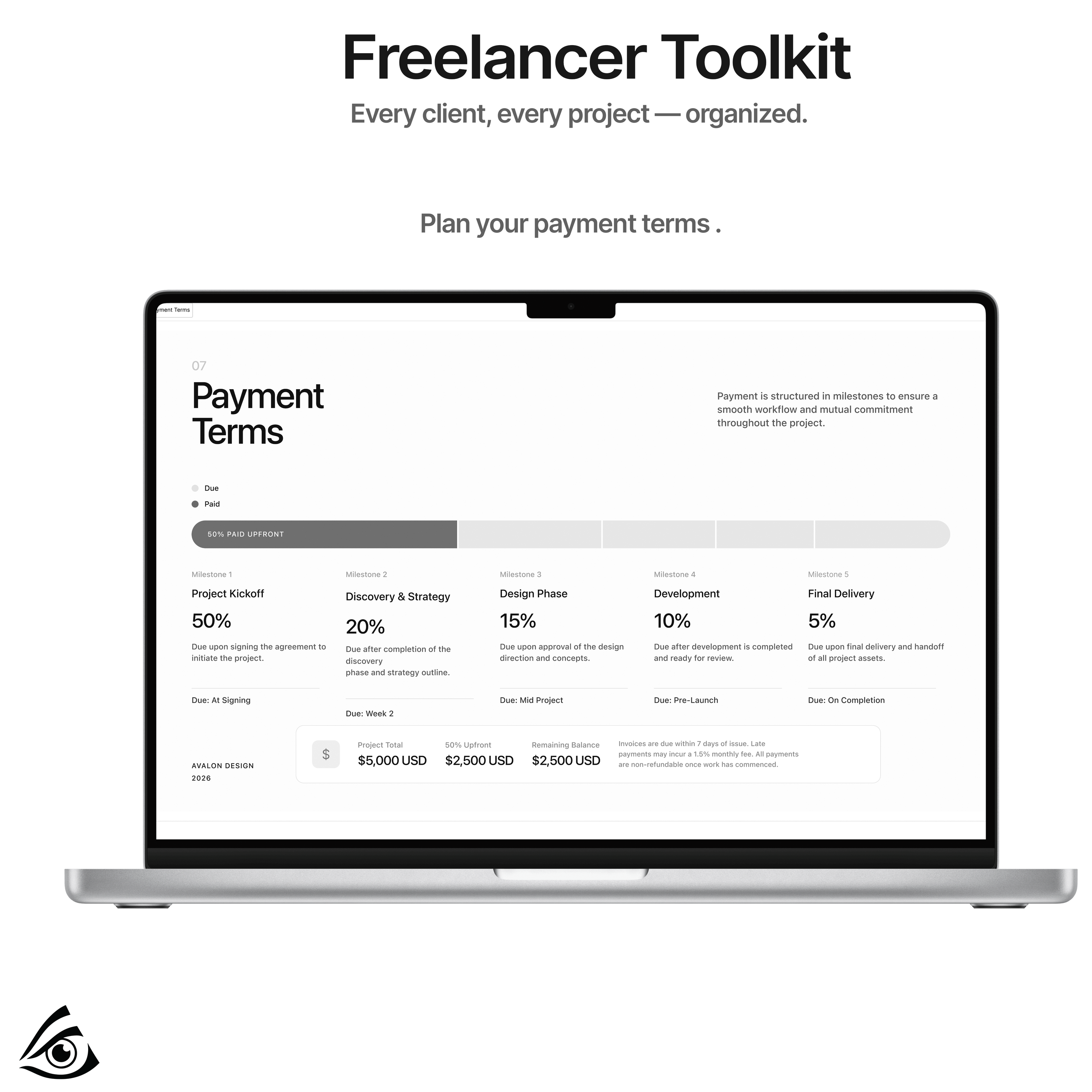 Freelancer OS  (all-in-one template)